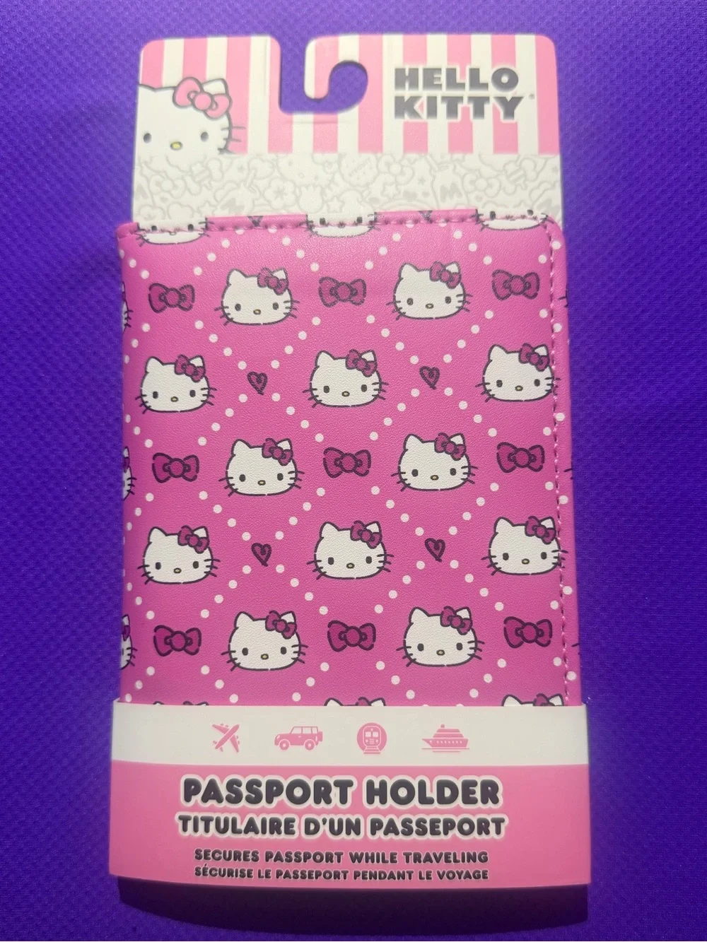 Hello Kitty Pink Passport Holder